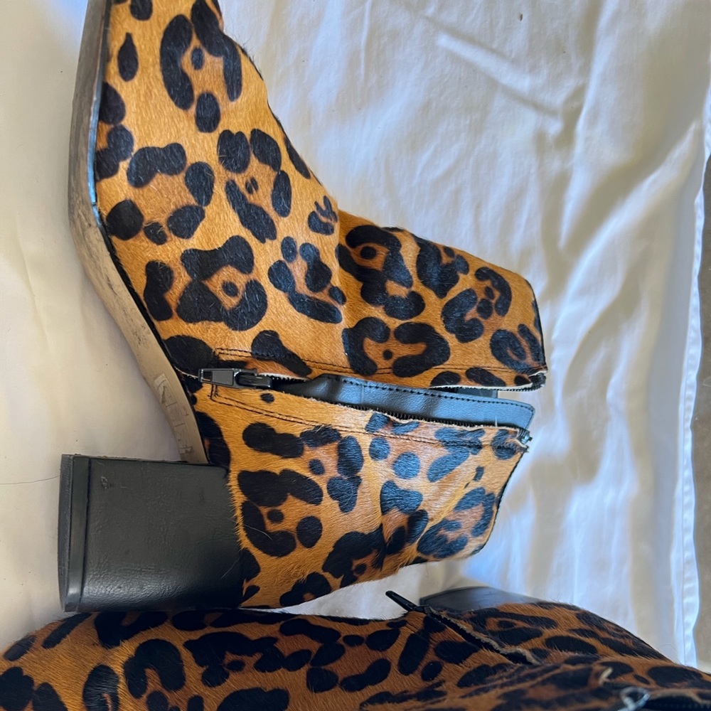 Leopard Booties - Picture 3 of 5